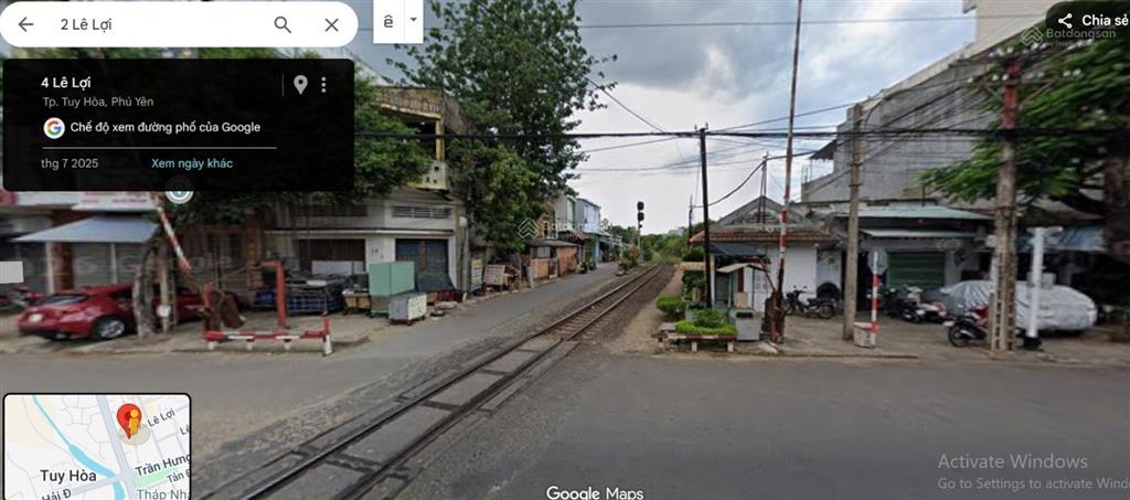 Bán đất tặng nhà cấp 4 trung tâm tp tuy hòa