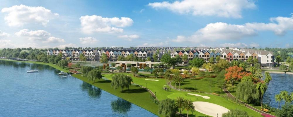 Chủ gửi bán căn nhà phố trực diện mặt sông ngang 7m hiếm giá 18 tỷ 15 có thương lượng  0966 884 ***