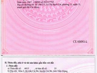 Bán đất tại xẻo mây, 7,5 tỷ, 523 m2, pháp lý đầy đủ