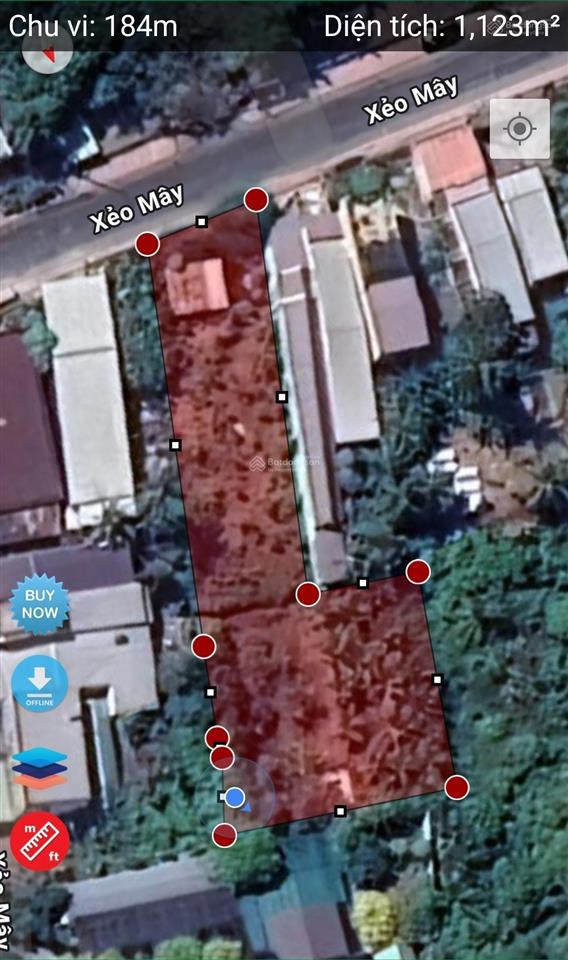 Bán đất đẹp tại khu 2, đường xẻo mây, 9 tỷ, 1123 m2, nhiều tiện ích