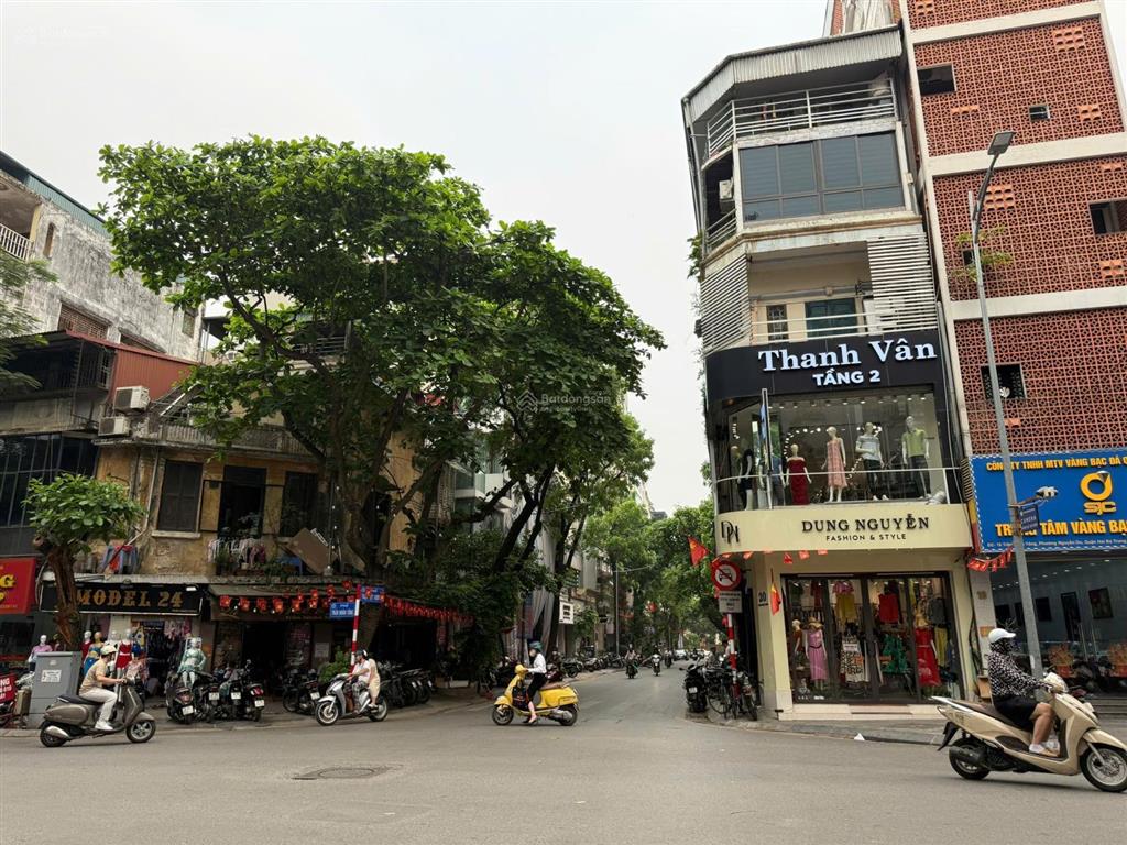 Bán nhà mặt phố triệu việt vương, trần nhân tông, lô góc 2 mặt phố, dt 60m², mt 17m, 7 tầng