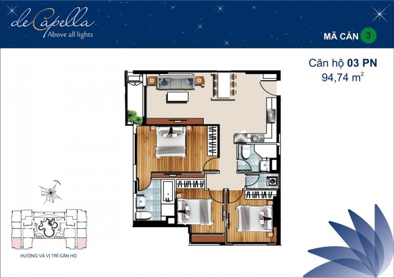 Giá bán nhanh trong tháng thanh toán 8,5tỷ nhận nhà, căn góc 3pn ngay thủ thiêm