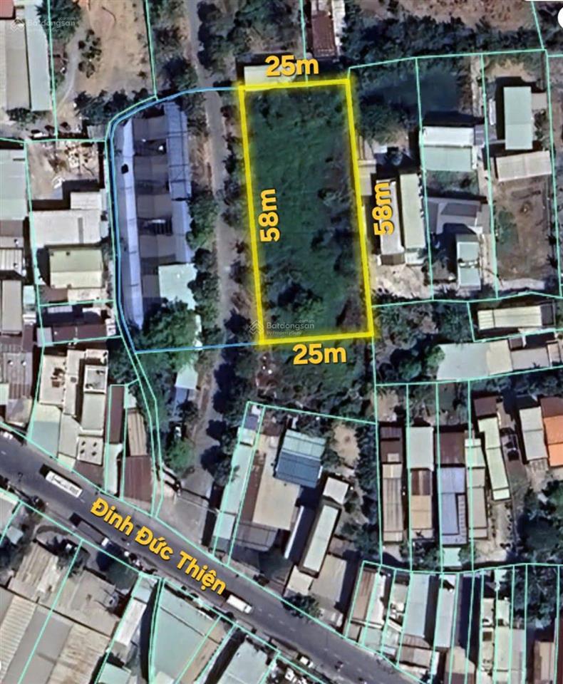 Bình chánh  đinh đức thiện  phân lô tách thửa  1400m2 thổ cư c chủ