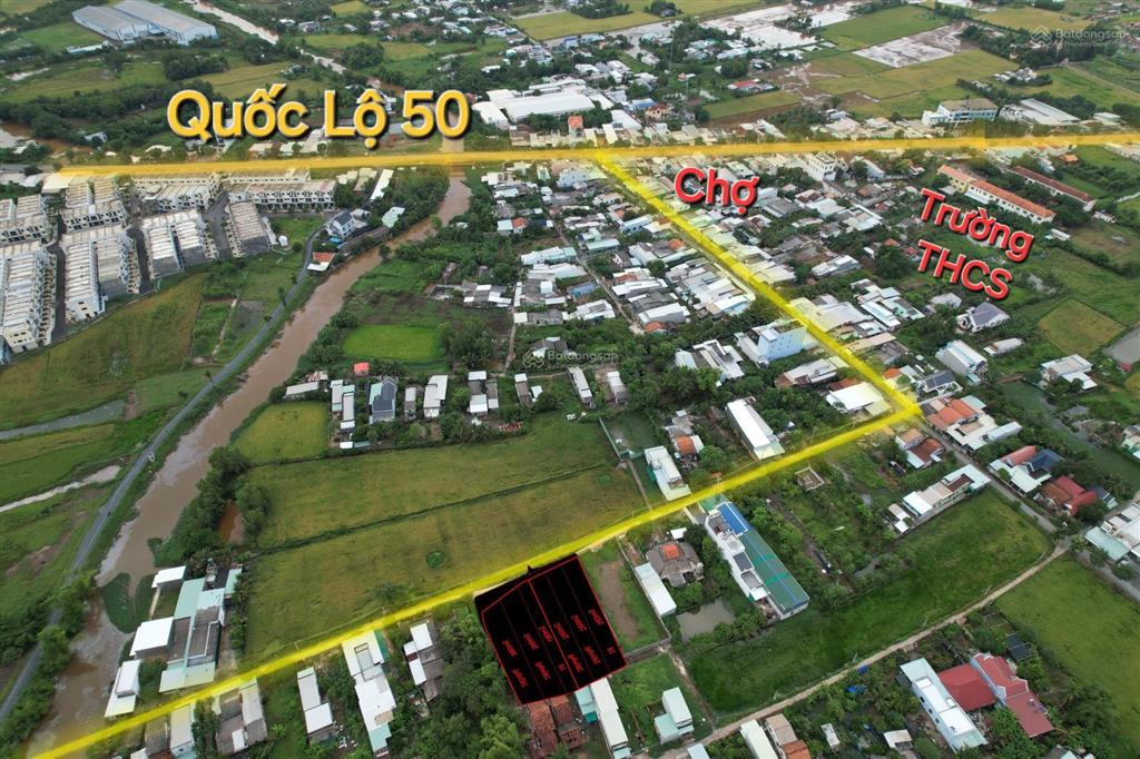 700m sát ql50 ngang 17,5m cực thoáng, ngay cụm chợ & trường học  shr