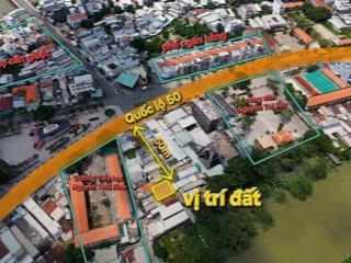 Đất ở đô thị trung tâm thị trấn cần giuộc 880 triệu 5,4m*11m