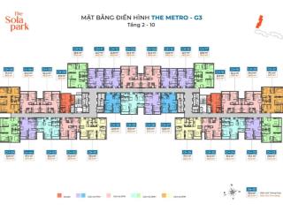 Hiếm 1pn 43m² giá tốt tại sola park vinhomes smart city