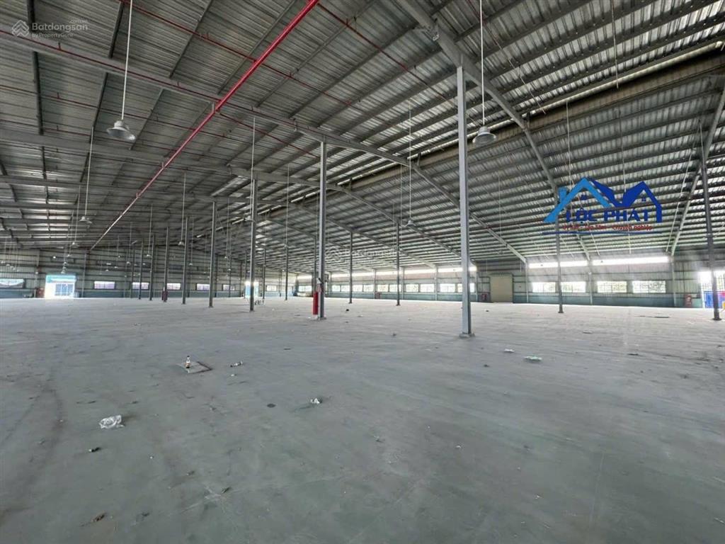Cho thuê nhà xưởng 6.630m2 kcn nhơn trạch, đồng nai 91.000/m2