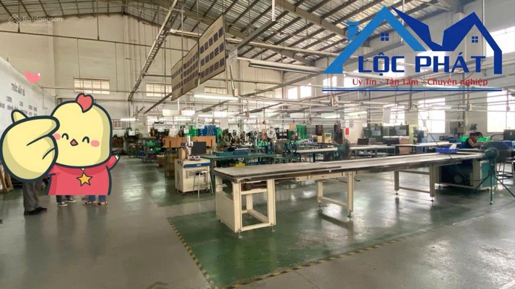 Bán nhà xưởng sản xuất 5.000m kcn hố nai 3, trảng bom, đồng nai giá 26 tỷ