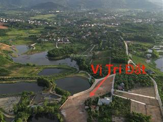 Hàng hiếm 372m2 đất bám hồ siêu đẹp gần sân golf, tài chính hơn 2 tỷ tại ba vì gần ql87a