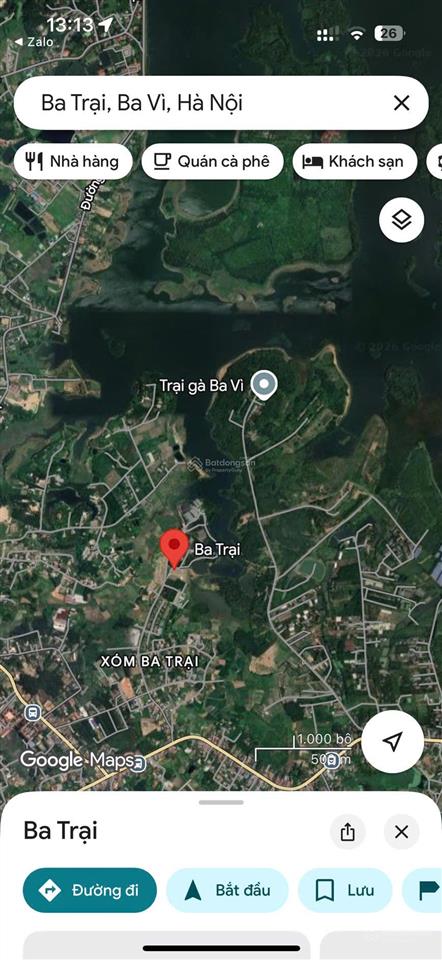 Hàng hiếm 372m2 đất bám hồ siêu đẹp gần sân golf, tài chính hơn 2 tỷ tại ba vì gần ql87a