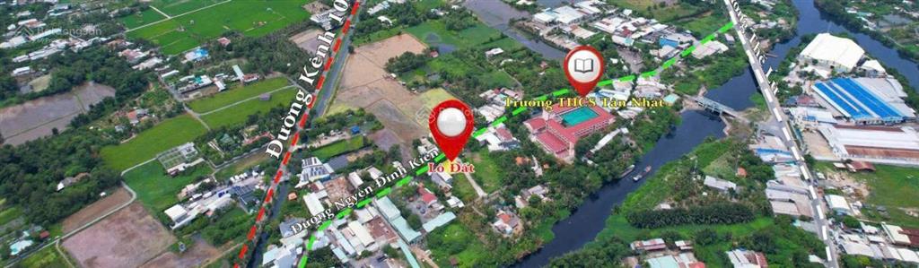 Siêu phẩm lô góc 2 mặt tiền nguyễn đình kiên, tân nhựt, bình chánh, 11,05 tỷ, 392.6m2, hot!