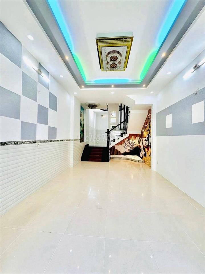 Bán nhà Gò Vấp, hẻm xe hơi Lê Văn Thọ,gần chợ Hạnh Thông Tây,60M2, 7.4