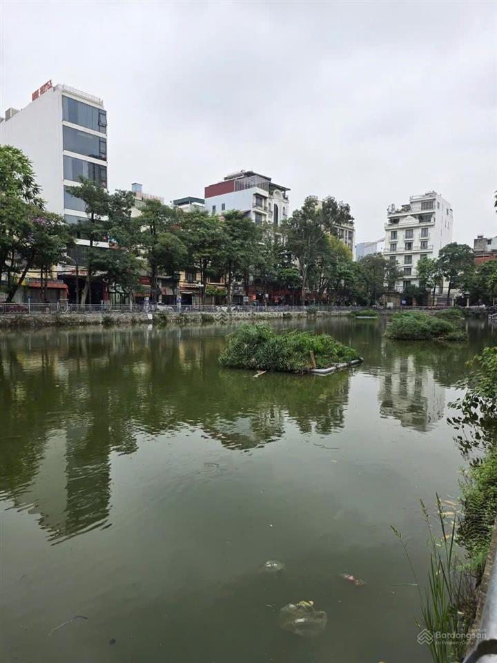 Bán nhà mặt hồ trung kính 100m2  mt4,5m  giá 37,5 tỷ  sát vành đai 2.5 & metro!