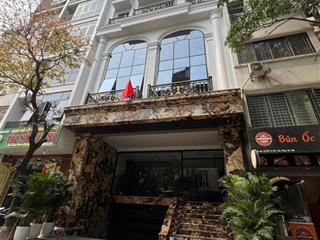 Mặt phố khúc thừa dụ 174m2 mt7,8m, giá 165tỷ thang máy dòng tiền 3 tỷ/ năm tiềm năng tăng giá