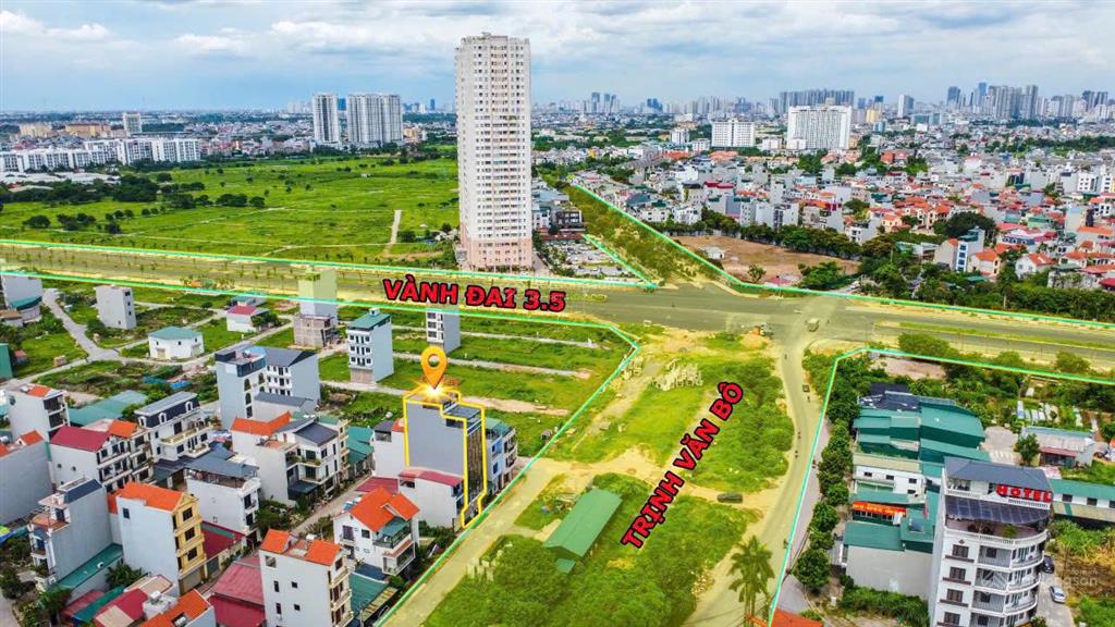 Bán tòa nhà văn phòng mặt đường trịnh văn bô ( lk6), ngay ngã 5 giao cắt đường vđ 3.5, trịnh văn bô