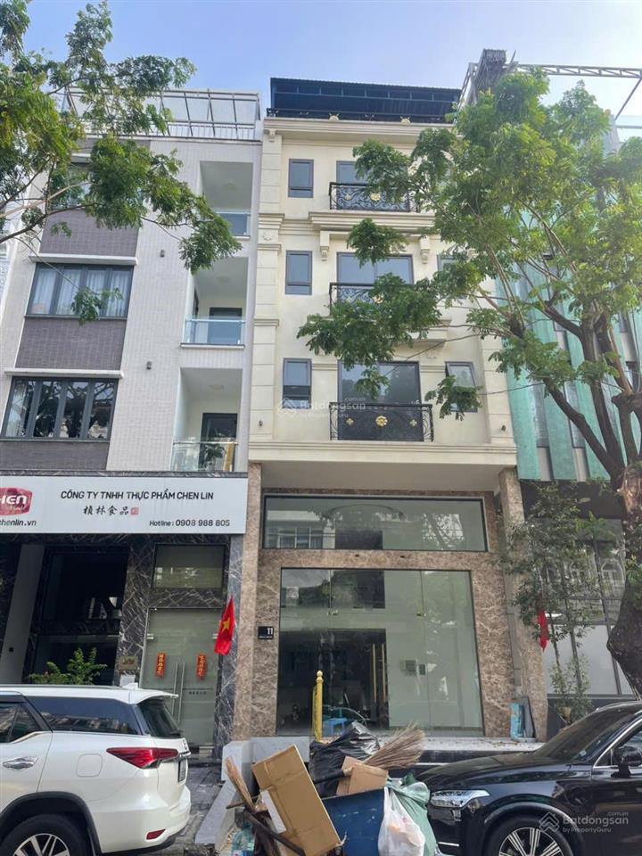 Cho thuê nhà phố hưng gia 6x18,5m. hầm + trệt + lửng + 3 lầu + sân thượng, thang máy