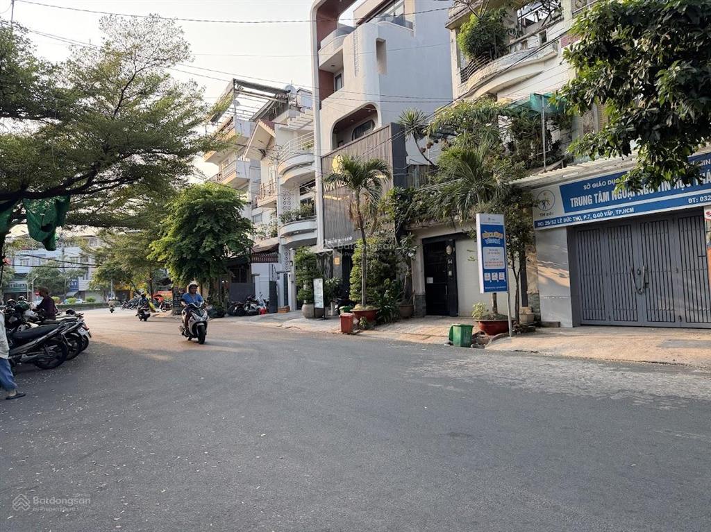 Nhà mtkd ngay nguyễn oanh phan văn trị  dt 5x20m  2 tầng, giá 15,5 tỷ tl