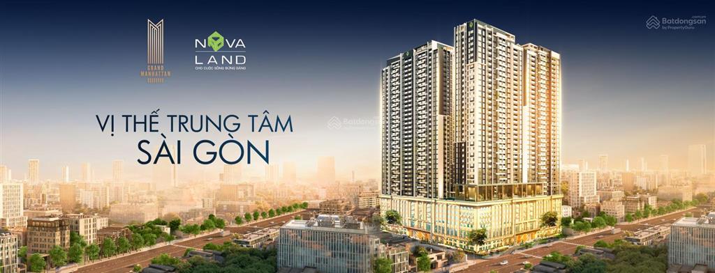 Căn hộ cao cấp the grand manhattan, 2pn, 71m2 giá 13,8tỷ có suất đậu xe pkd cdt 0909 681 ***