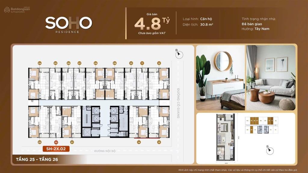 Căn hộ cao cấp the grand manhattan, 2pn, 71m2 giá 13,8tỷ có suất đậu xe pkd cdt 0909 681 ***