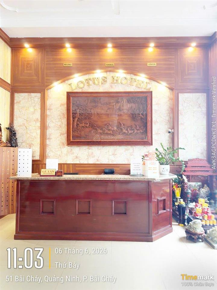 Bán lotus hotel số 52 đường hậu cần, bãi cháy, quảng ninh!
