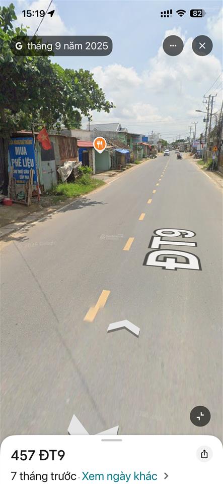 Đất mặt tiền tỉnh lộ 9, huyện đức hoà, tỉnh long an