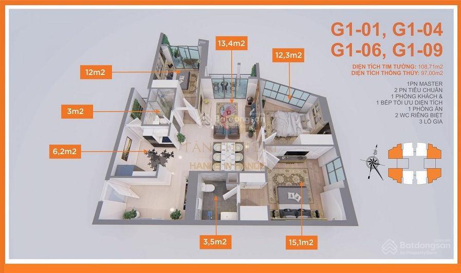 Bán căn hộ góc 106m2 tòa l1 le grand jardin sài đồng  full nt cao cấp sẵn sổ giao dịch