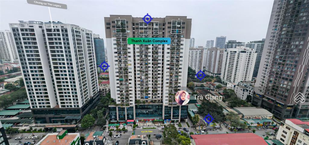 Chính chủ bán căn 24t3 thanh xuân complex  lê văn thiêm 123m2, 3n 2vs, full nội thất, có slot ôtô