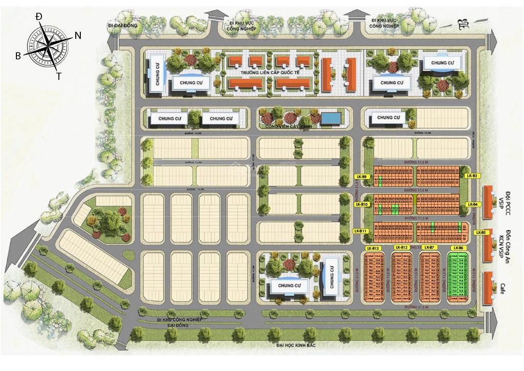 Nhà em bán nhanh căn lk, shophouse 75m  4 tầng  7 phòng khép kín  5,6 tỷ/căn