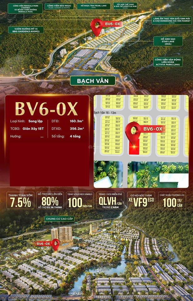 Qũy thưởng vin làng vân, giá rẻ hơn thị trường, chỉ từ 55.2 tỷ, giãn xây