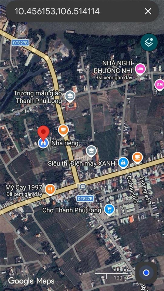 Mình chủ đất cần bán miếng đất châu thành long an