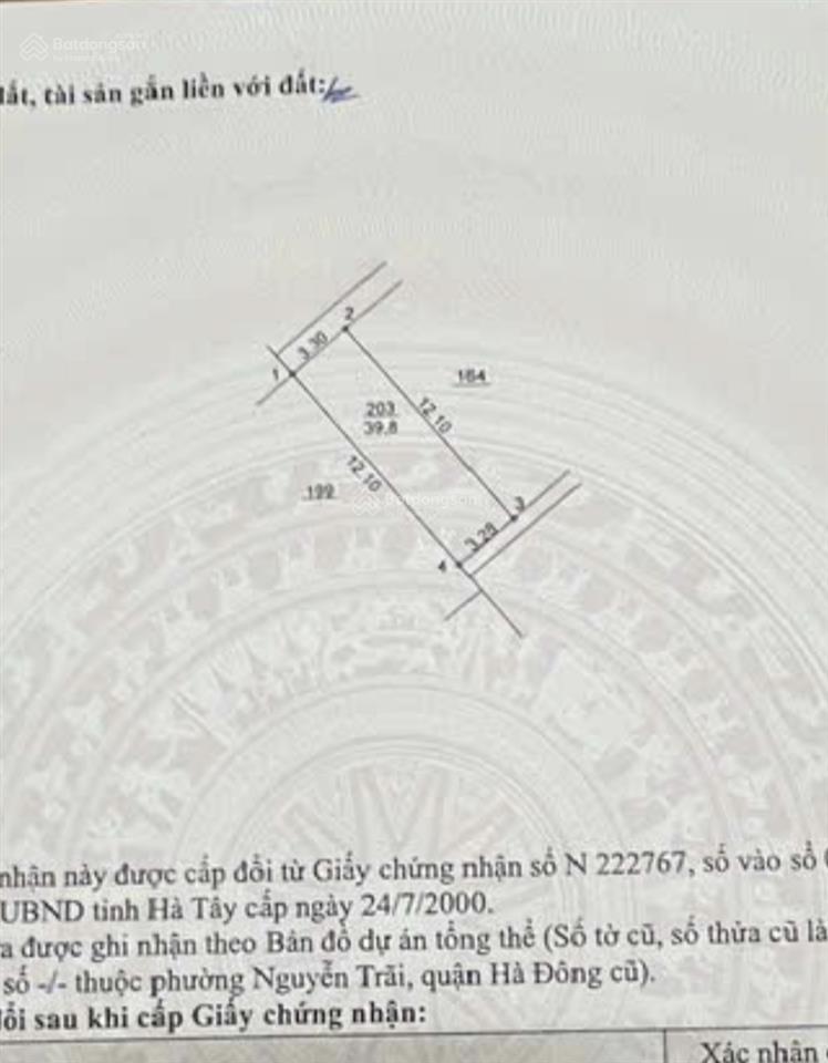 Bán gấp! lê lai  tô hiệu, 41m2*3 tầng, ba gác tránh 2 thoáng, sát mặt phố, dân trí cao, hơn 7 tỷ