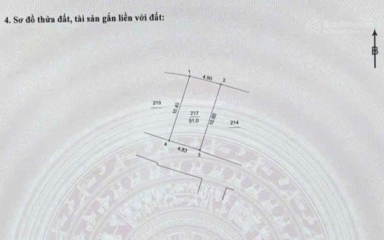 Bán gấp! xa la dt 51m2, mt 4.85m, ô tô tránh, kinh doanh, sát mặt phố, dân trí cao, 9 tỷ