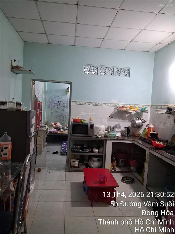 Bân nhà phố mặt tiền đường 8m. dt 5x20m nhà cấp 4 gác lửng