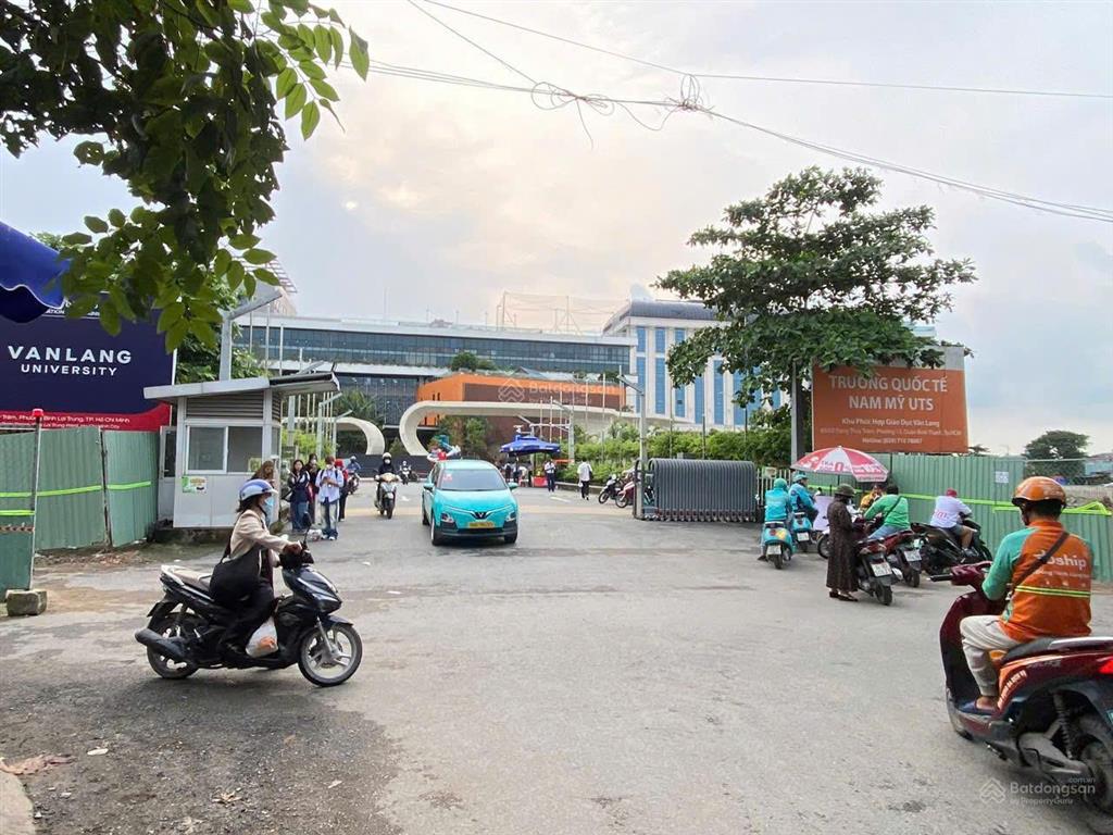 Gần đại học văn lang, bán đất đường 12m đặng thùy trâm p13 q. bt, 4,3x19m sổ vuông, chỉ 12.5 tỷ tl