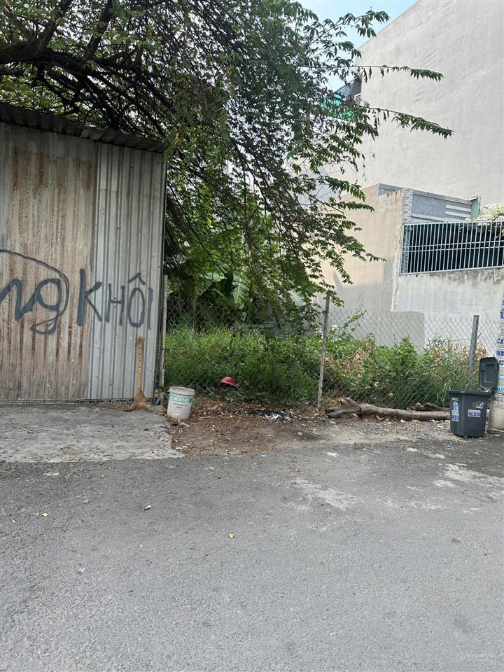 (55)  đất mặt tiền bờ kênh xe hơi tránh  sát tô ngọc vân thới an  86m2  5,15 tỉ