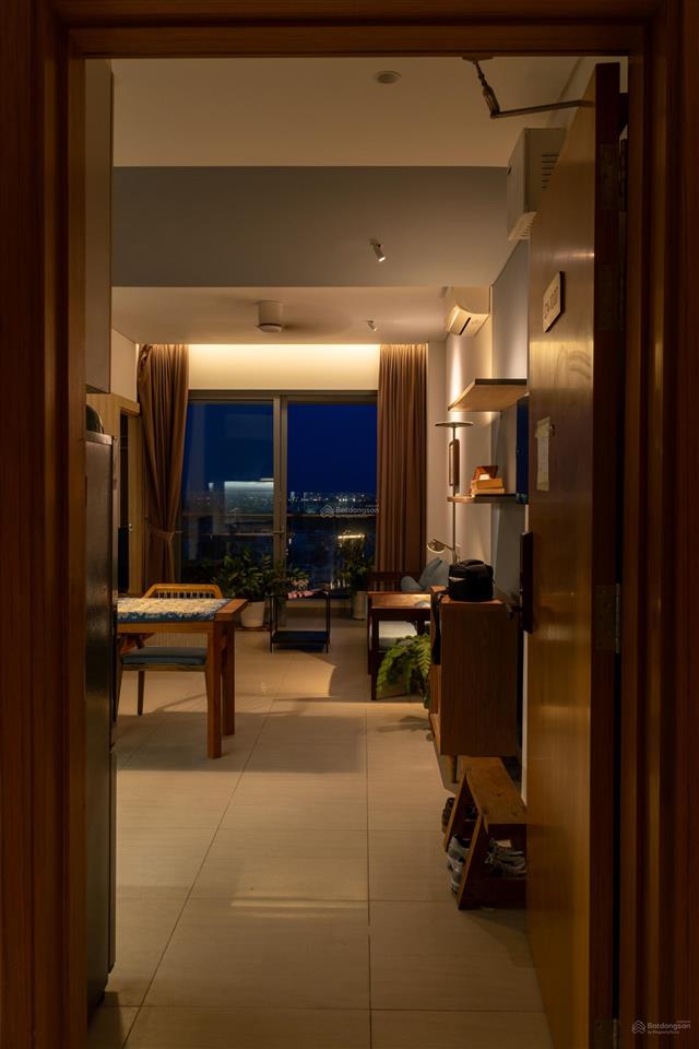 Cho thuê căn hộ đảo kim cương 1pn 1wc, 55m2  full nội thất  view nội khu + sông  giá 20tr/tháng