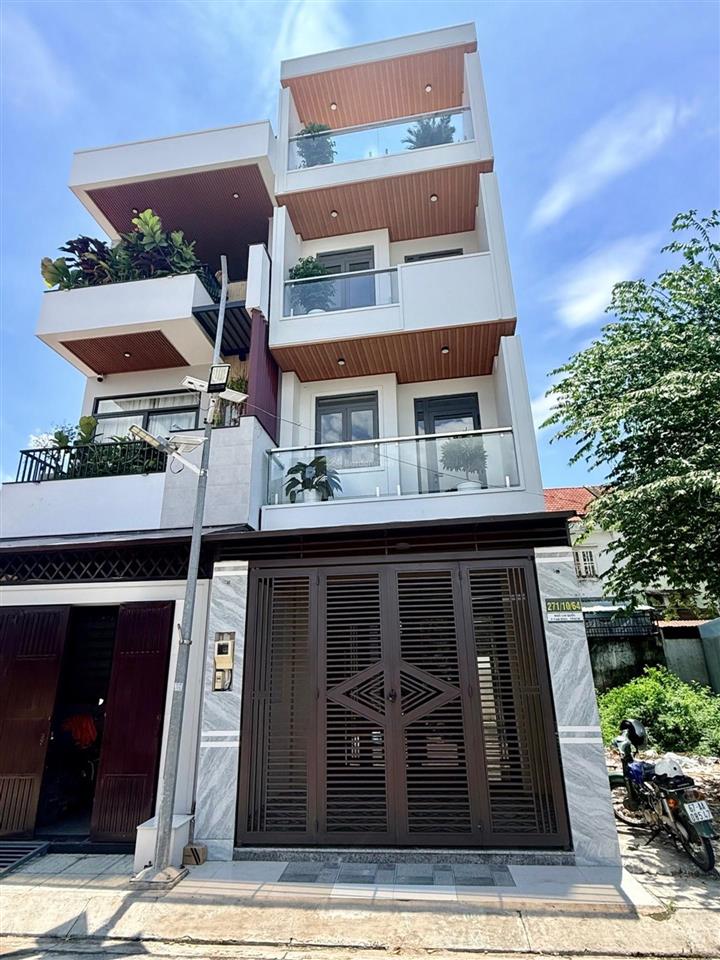 Bán nhà ngô chí quốc 65m 4 tầng hxn 8m nhỉnh 5tỉ