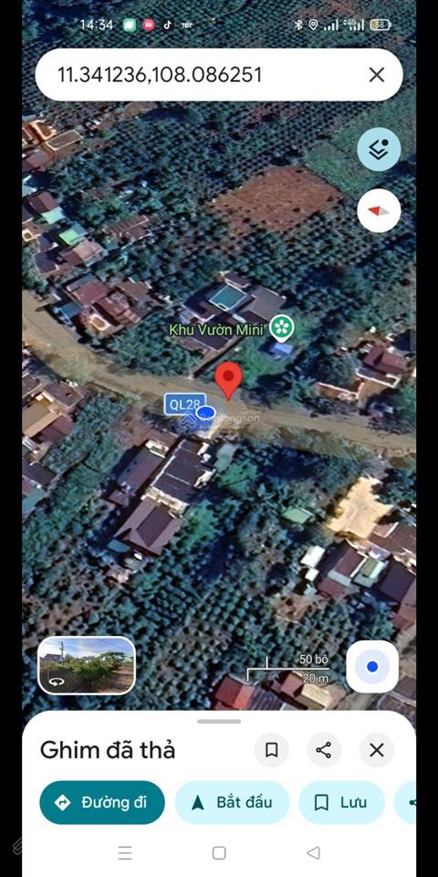 Bán đất đường ql28 gần ubnn xã gia bắc cũ,