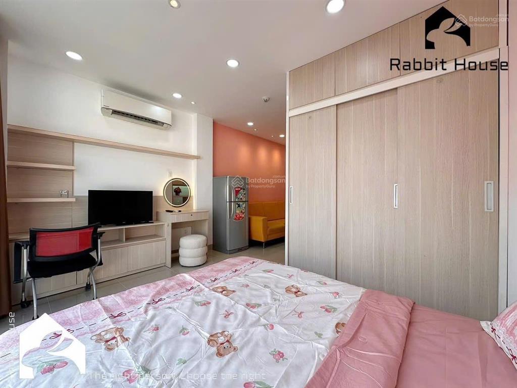 Căn hộ studio ban công tách bếp trần hưng đạo quận 5 | ngay cầu nguyễn văn cừ, nowzone | full nt