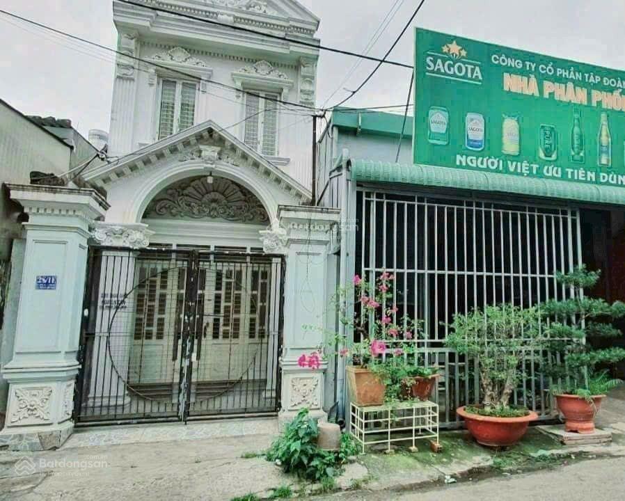 Cho thuê nhà mặt tiền tiền trung lộ bình hòa 24 , nhà 1 trệt 1 lầu 150m2 sử dụng