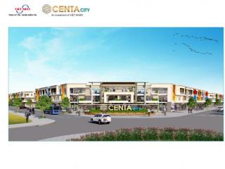 Bán nhanh căn shophouse 120m2  centa city  mặt đường 26m | giá cắt lỗ hiếm có chỉ 8,95 tỷ bao phí