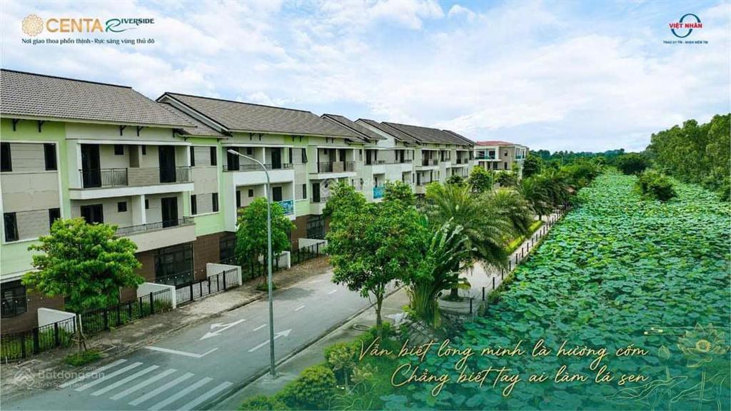 Chỉ 6,4 tỷ sở hữu shophouse 90m2 centa city vsip bắc ninh  mặt tiền 6m  sổ hồng lâu dài