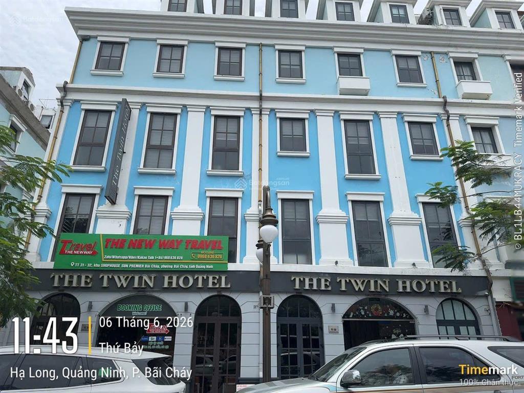 Bán tòa nhà khách sạn the twin tại lô 31  32, premier village hạ long, 100 tỷ, giá tốt