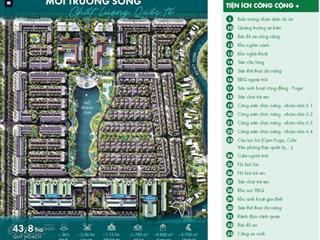 Bán nền nam long ii central lake cần thơ, sau lưng shophouse, gần hồ cảnh quan, giá 3,85 tỷ.