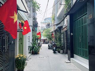 Bán nhà q3 nhà mới hẻm thông 4m vai bước ra lý thái tổ f bàn cớ dt 24m2 .bán 9.6tỷ tl