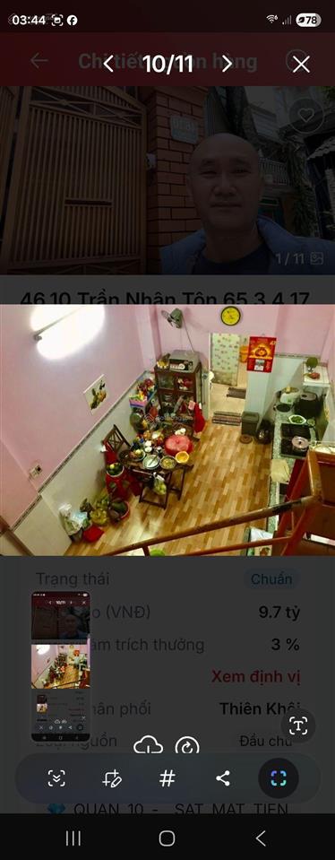 Sở hữu căn nhà không gian sống trong lành vườn lài ra ngay đường trần nhân tôn 65m2 (4m x 12m)