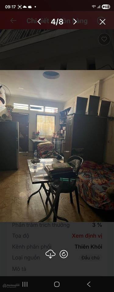 Vị trí đẹp. kinh doanh 0nline. hxt.thông tứ hứơng .nguyễn thiện thuật dt 31m2 gía 8.2 tỷ tl