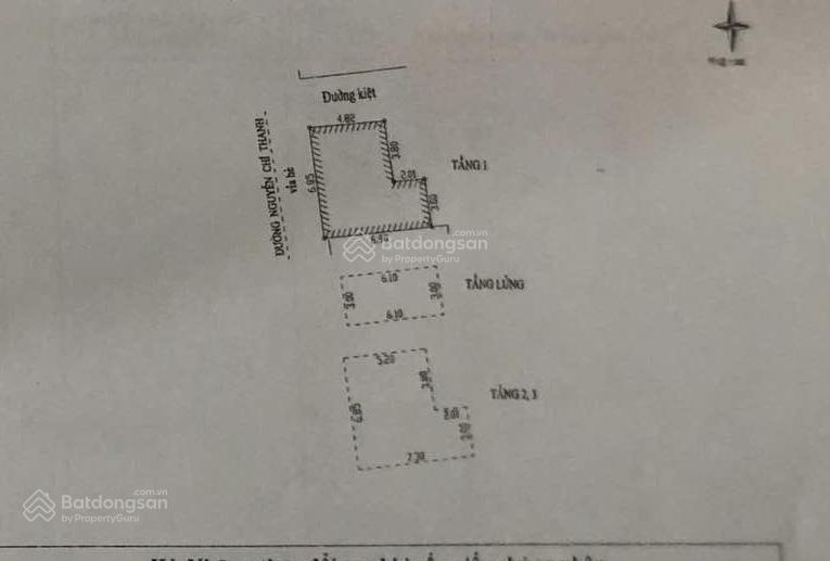 Nhà 3 tầng 3 mê kẹp kiệt mt nguyễn chí thanh sát sông hàn ngang 7m