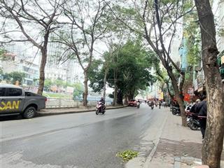 Bán nhà mặt phố khương đình lô góc 55m 6 tầng vỉa hè đá bóng kinh doanh đỉnh