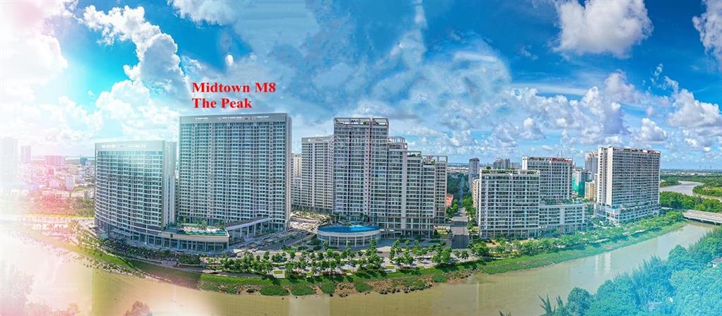 Penthouse midtown m8 phú mỹ hưng tầng 30 full nội thất tìm chủ mới rất đẹp